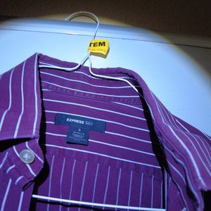 Used Express 1MX Modern Fit 14.5 Dress Shirt